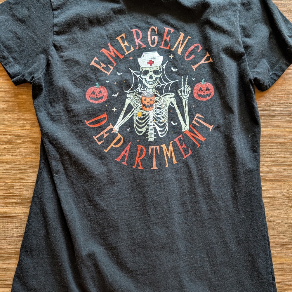 Black Halloween Kids Shirt